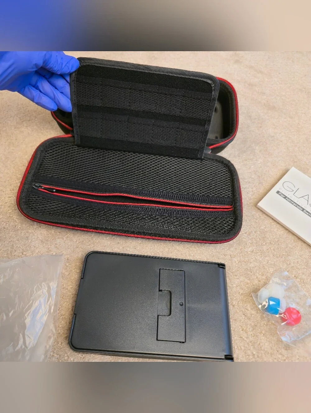 Nintendo Switch Kit bundle By Keten, Screen Protector, Knobs